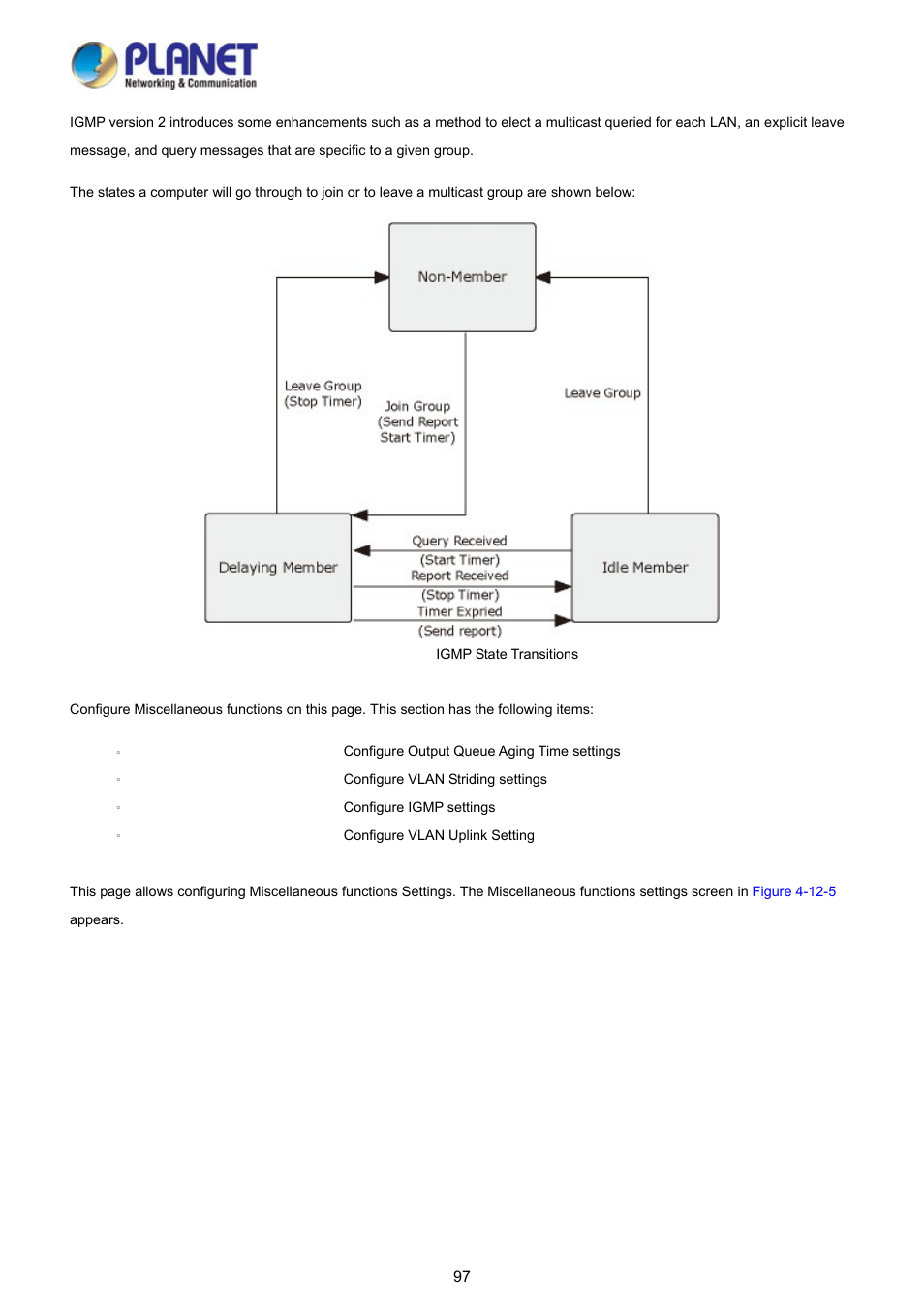 PLANET FGSD-1008HPS User Manual | Page 97 / 110