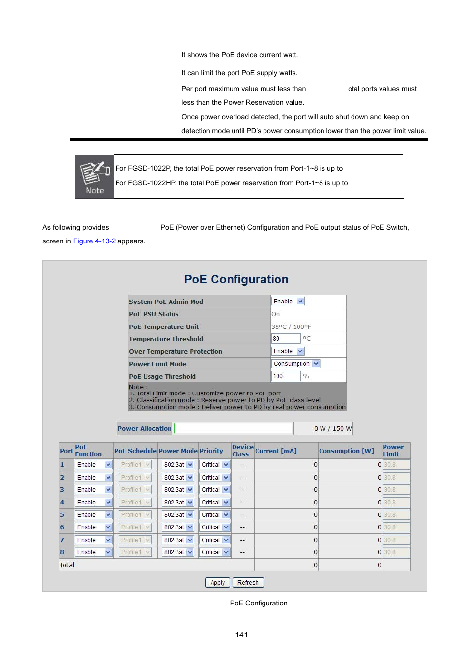 PLANET FGSD-1022 User Manual | Page 141 / 226