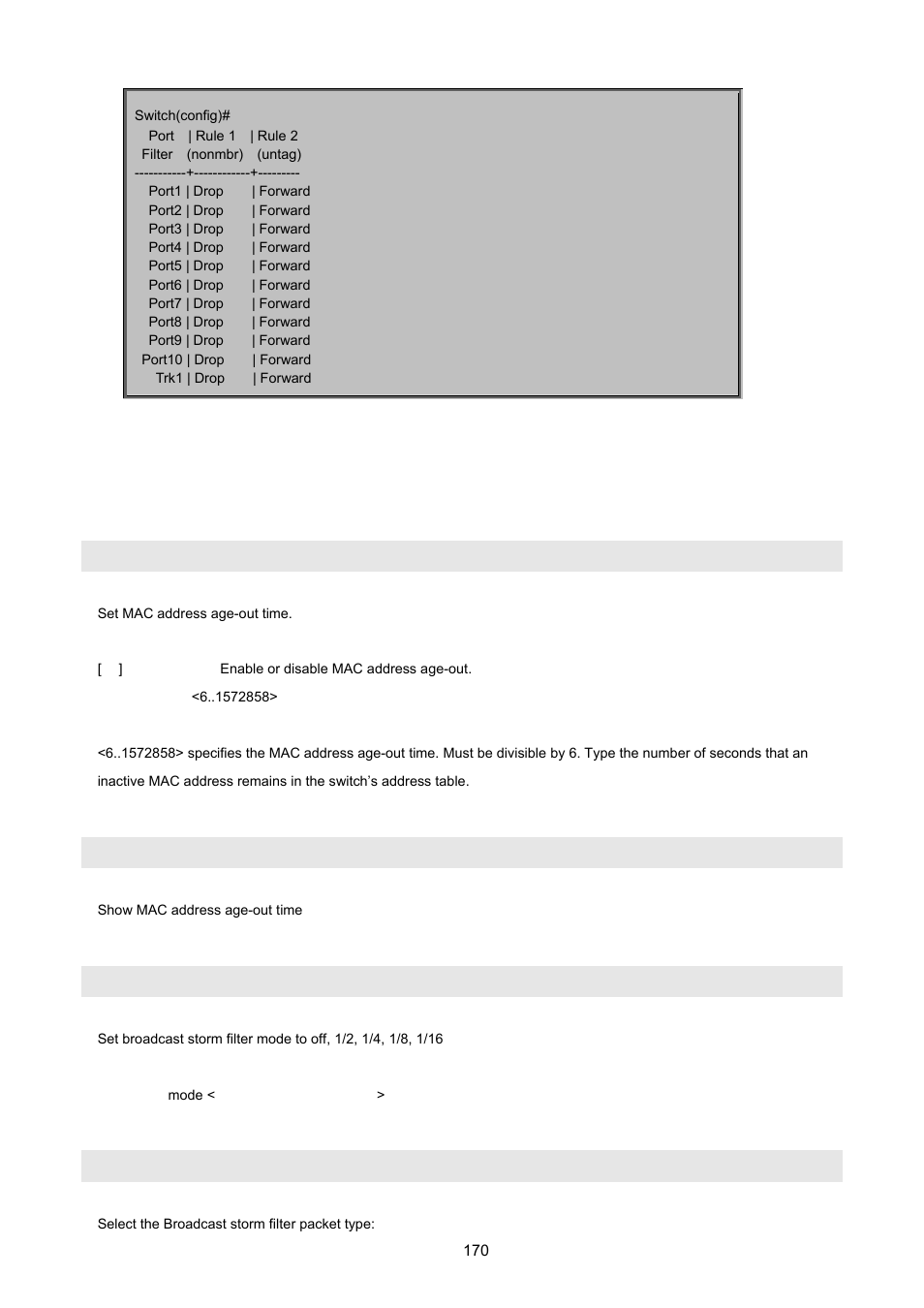 6 misc configuration | PLANET FGSD-1022 User Manual | Page 170 / 226
