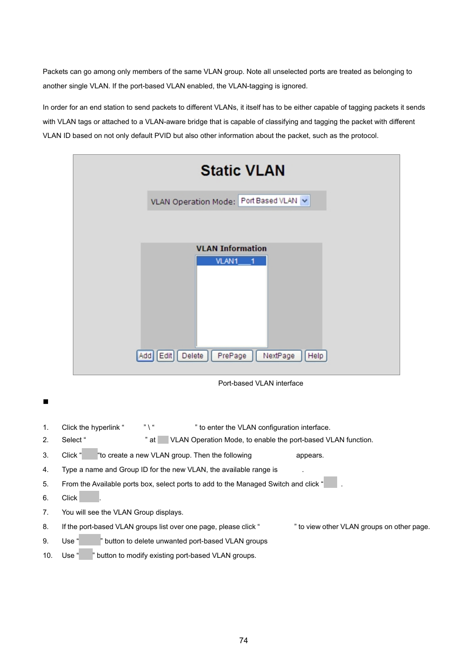 3 port-based vlan | PLANET FGSD-1022 User Manual | Page 74 / 226