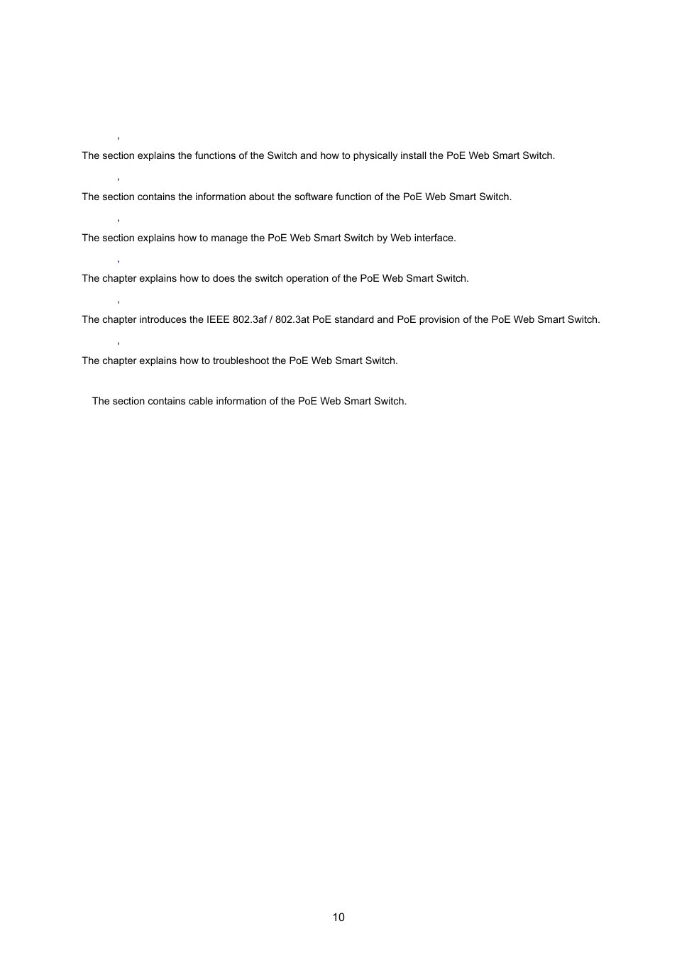 3 how to use this manual | PLANET FGSW-1816HPS User Manual | Page 10 / 105
