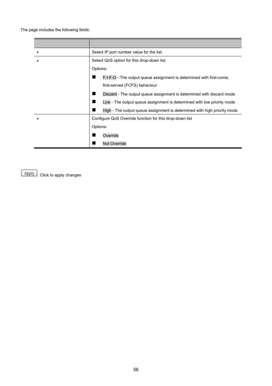 PLANET FGSW-1816HPS User Manual | Page 56 / 105
