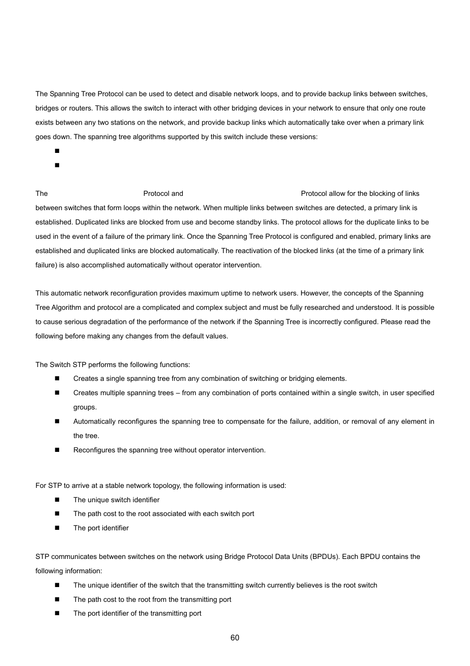 7 spanning tree | PLANET FGSW-1816HPS User Manual | Page 60 / 105