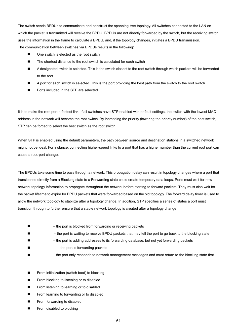 PLANET FGSW-1816HPS User Manual | Page 61 / 105