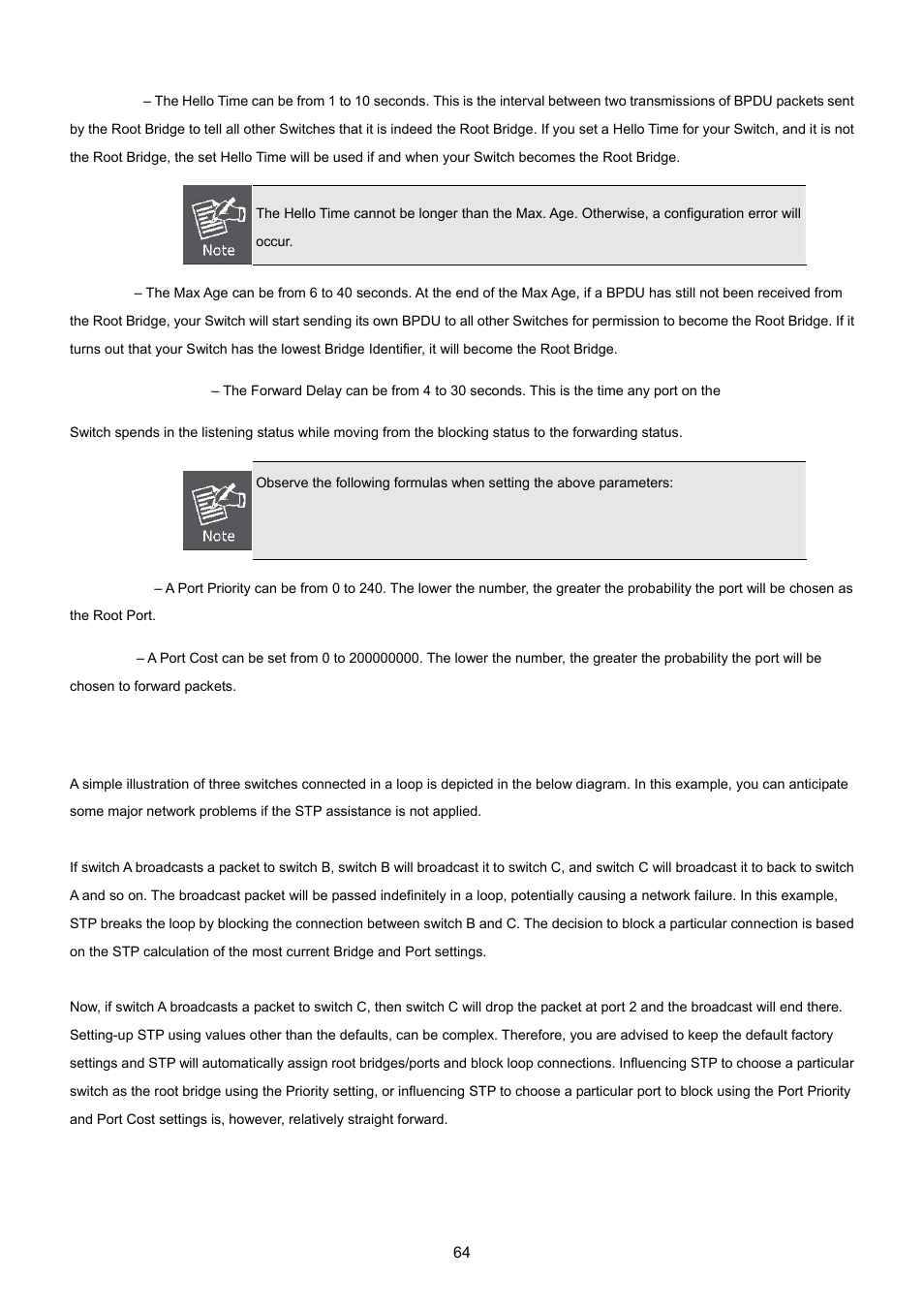 PLANET FGSW-1816HPS User Manual | Page 64 / 105