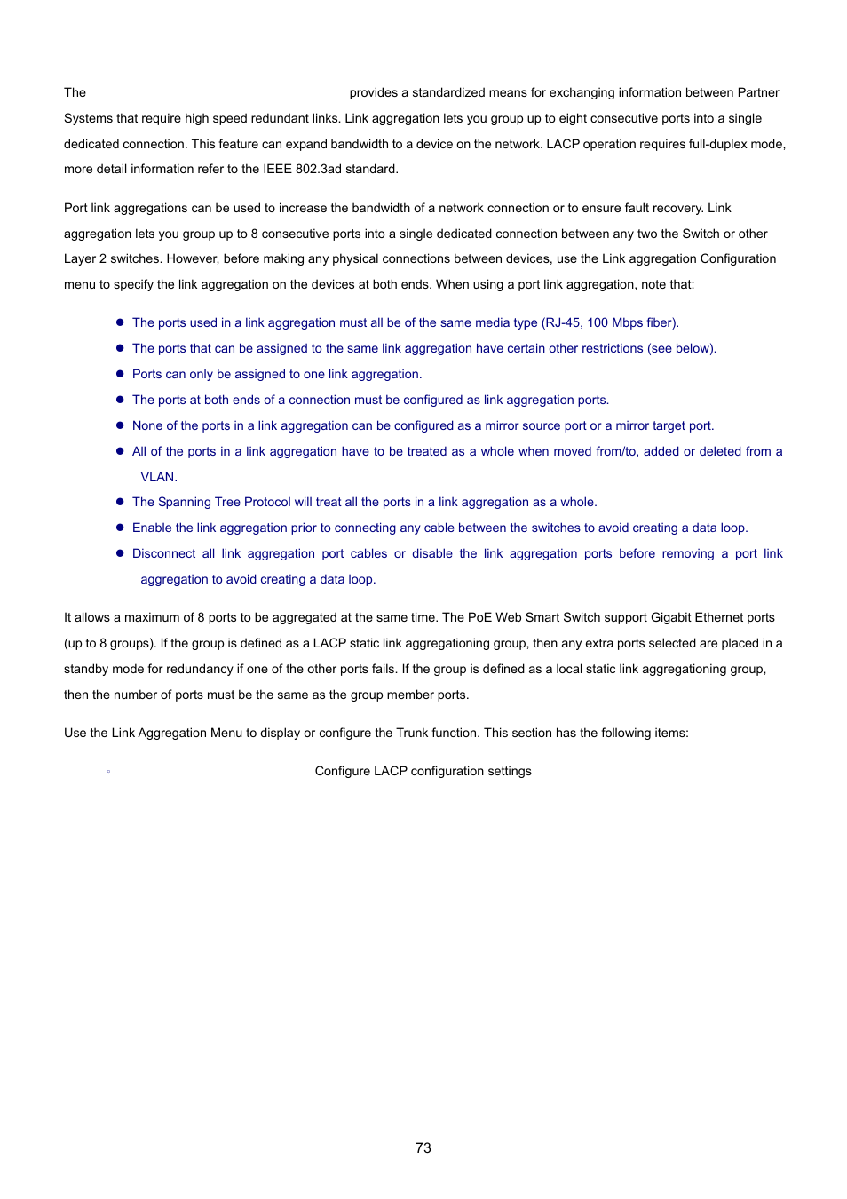 PLANET FGSW-1816HPS User Manual | Page 73 / 105