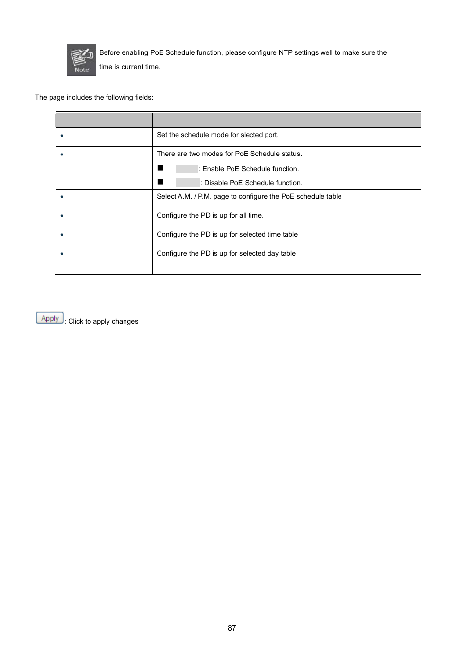 PLANET FGSW-1816HPS User Manual | Page 87 / 105