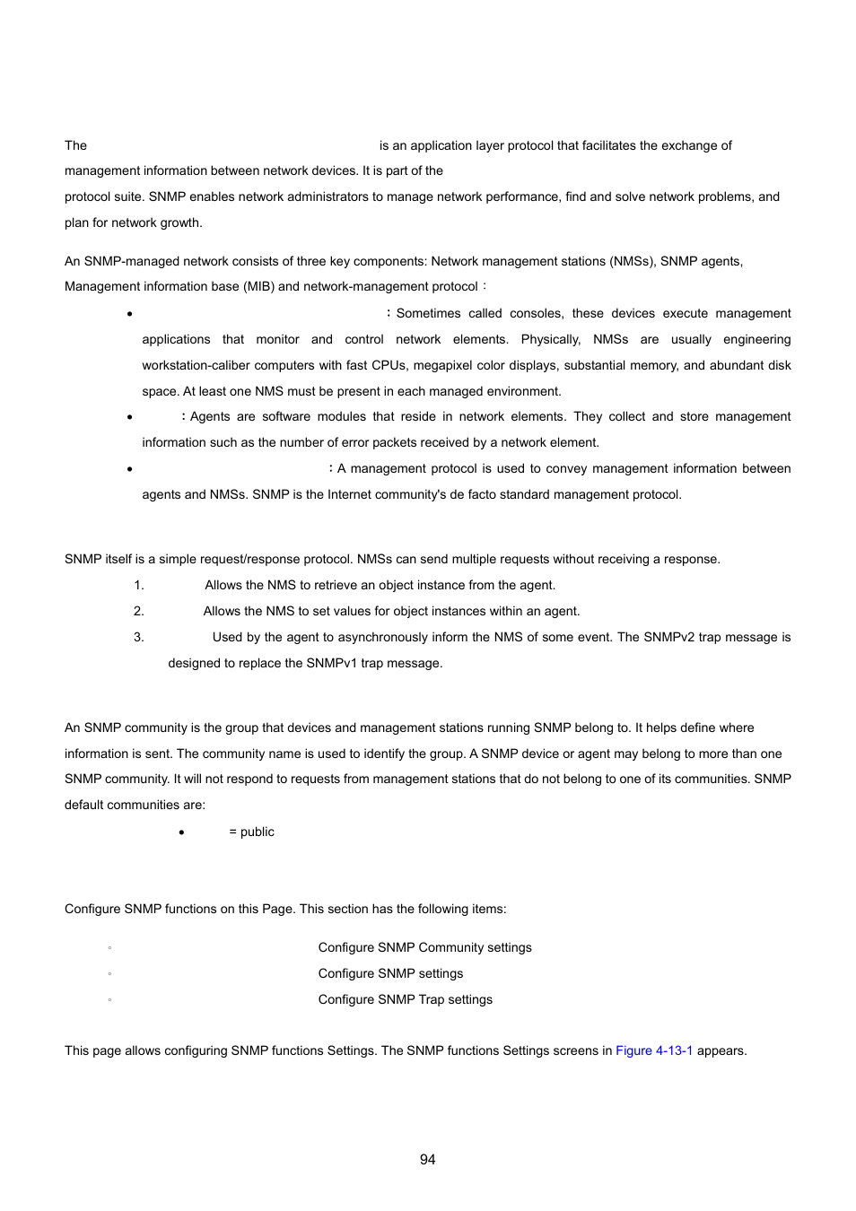 13 snmp | PLANET FGSW-1816HPS User Manual | Page 94 / 105