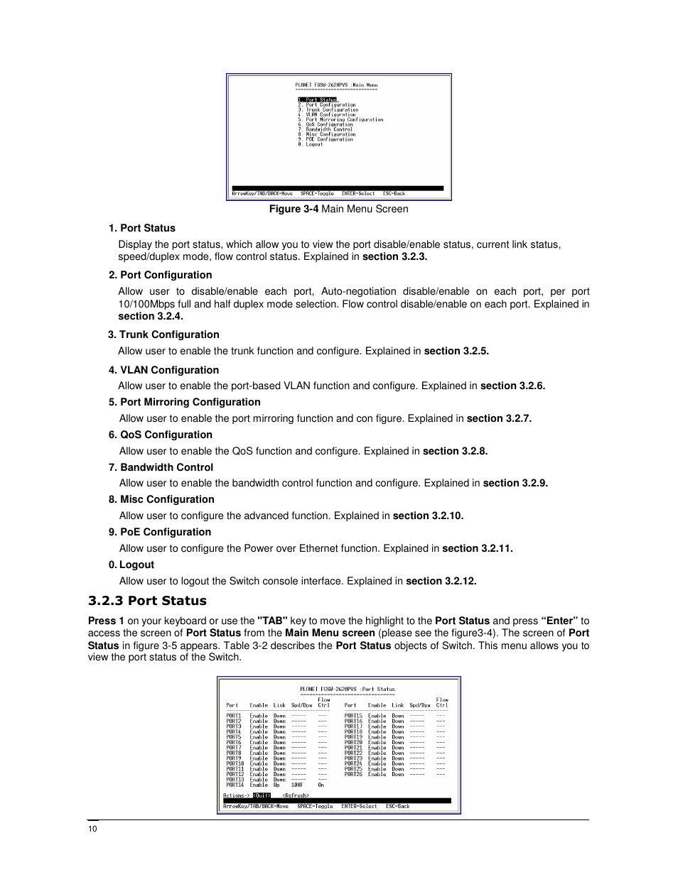 PLANET FGSW-2402PVS User Manual | Page 14 / 50