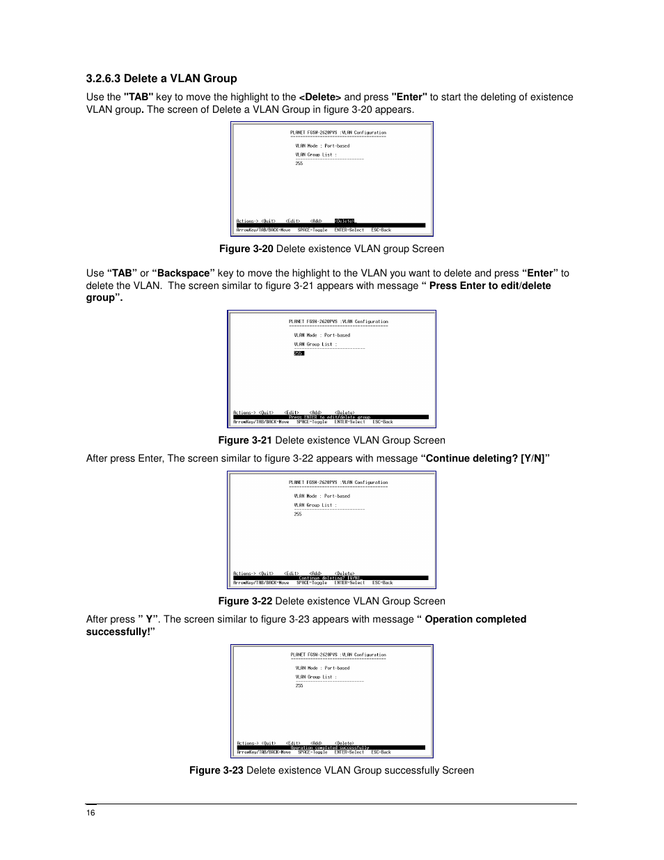 PLANET FGSW-2402PVS User Manual | Page 20 / 50