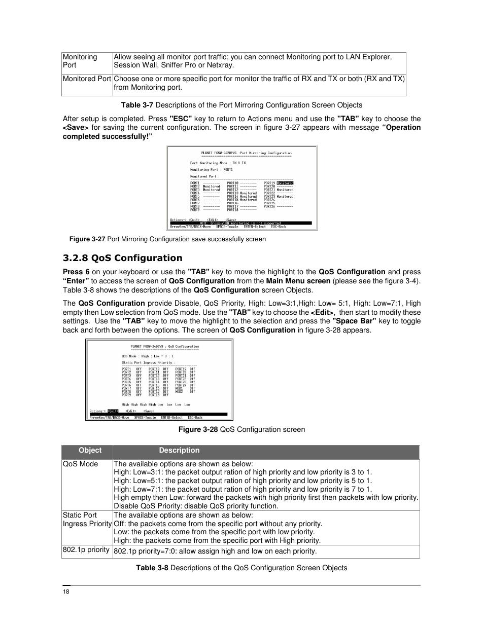 PLANET FGSW-2402PVS User Manual | Page 22 / 50