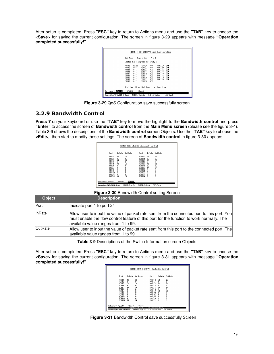 PLANET FGSW-2402PVS User Manual | Page 23 / 50