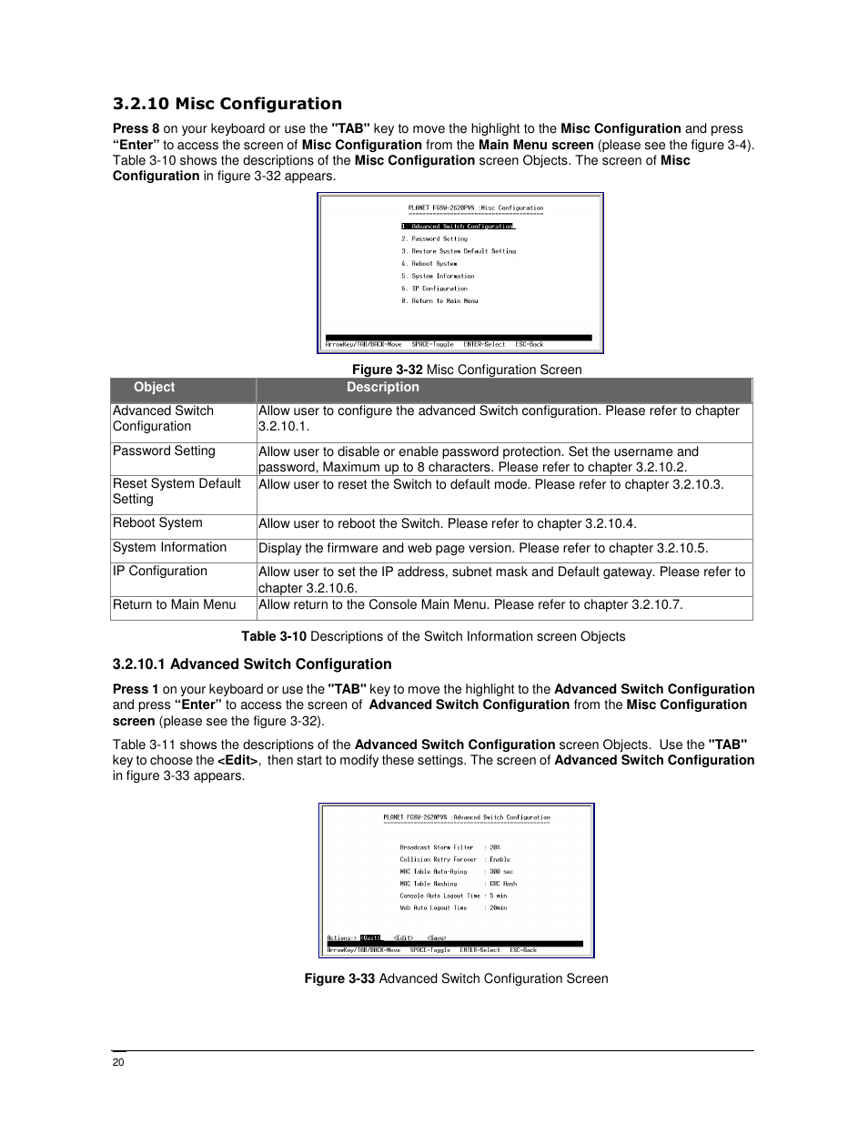 PLANET FGSW-2402PVS User Manual | Page 24 / 50