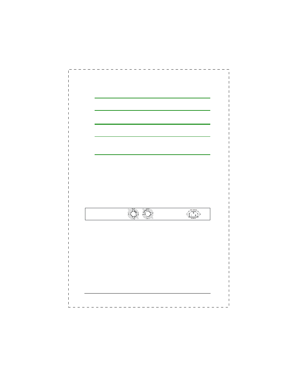 2 rear panel | PLANET FGSW-2402S User Manual | Page 15 / 39