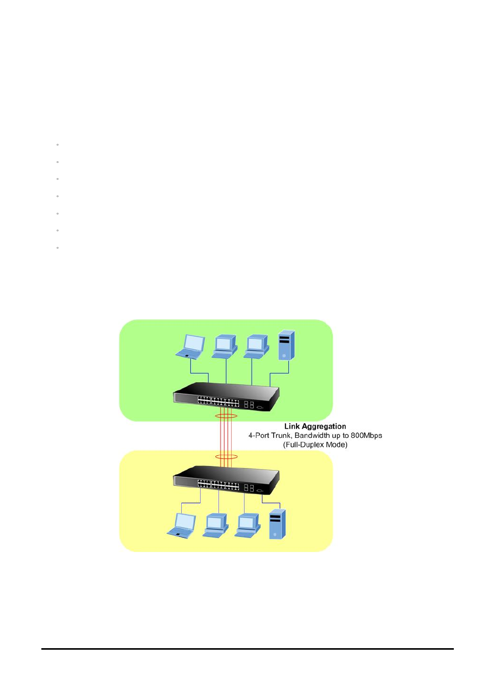 5 trunk, Runk | PLANET FGSW-2620CS User Manual | Page 50 / 81