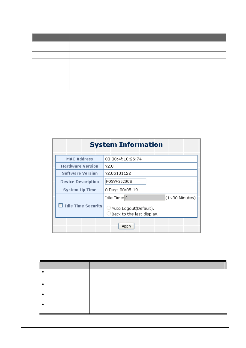 1 system information | PLANET FGSW-2620CS User Manual | Page 21 / 80