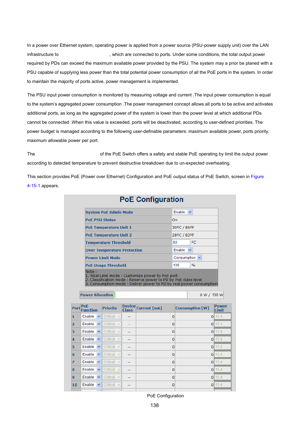 2 power management | PLANET FGSW-2620VM User Manual | Page 138 / 213