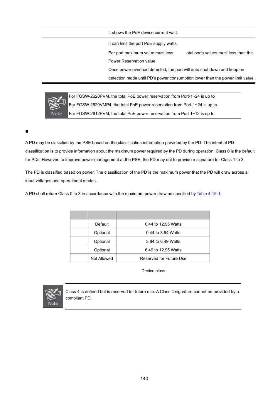 PLANET FGSW-2620VM User Manual | Page 140 / 213