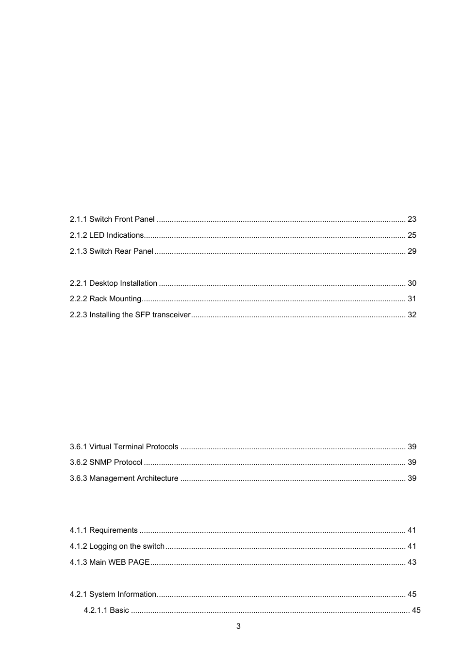 PLANET FGSW-2620VM User Manual | Page 3 / 213