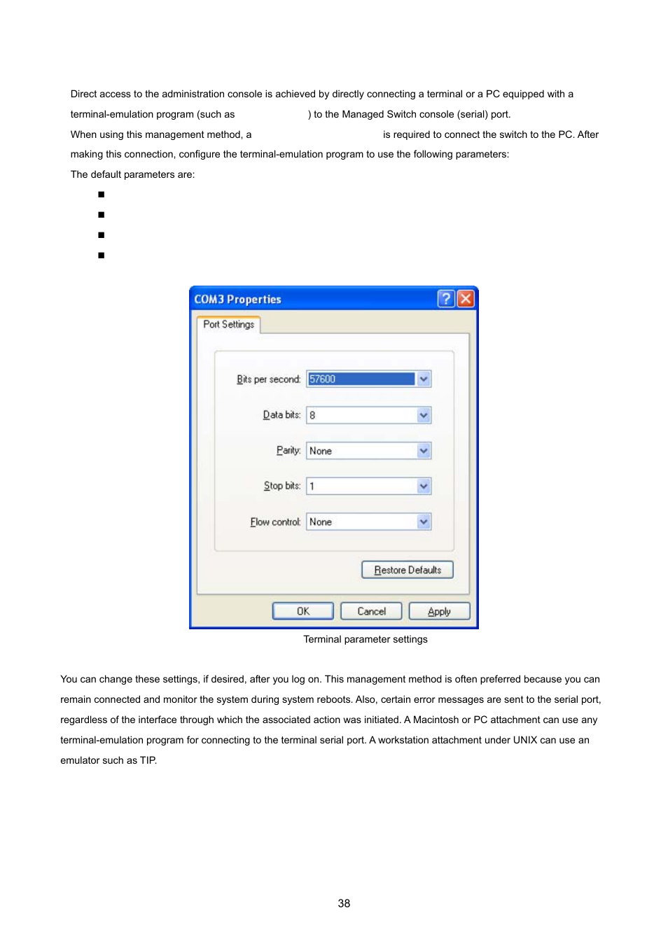 PLANET FGSW-2620VM User Manual | Page 38 / 213