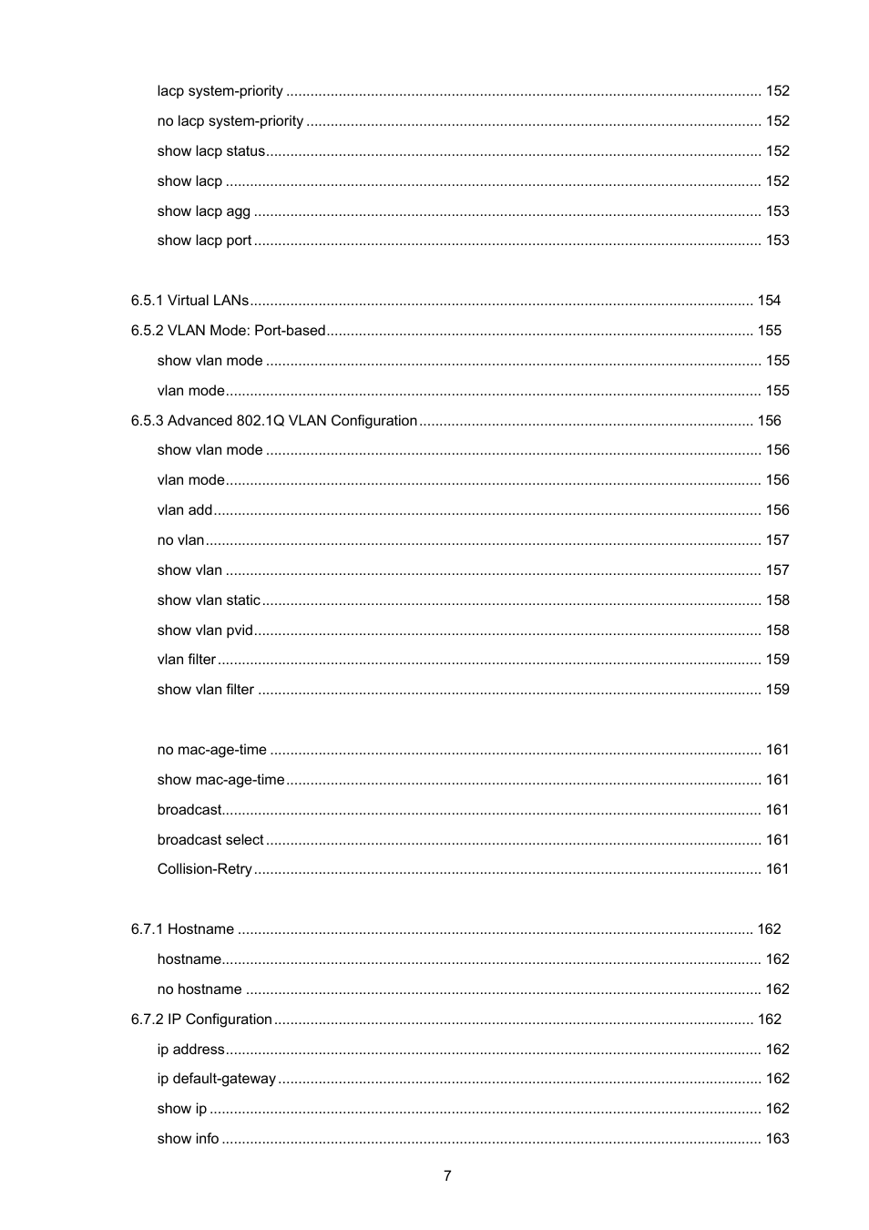 PLANET FGSW-2620VM User Manual | Page 7 / 213