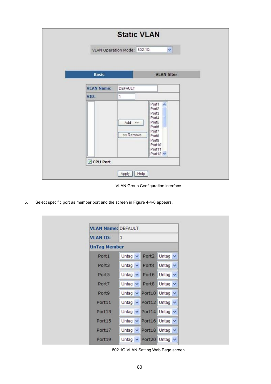PLANET FGSW-2620VM User Manual | Page 80 / 213