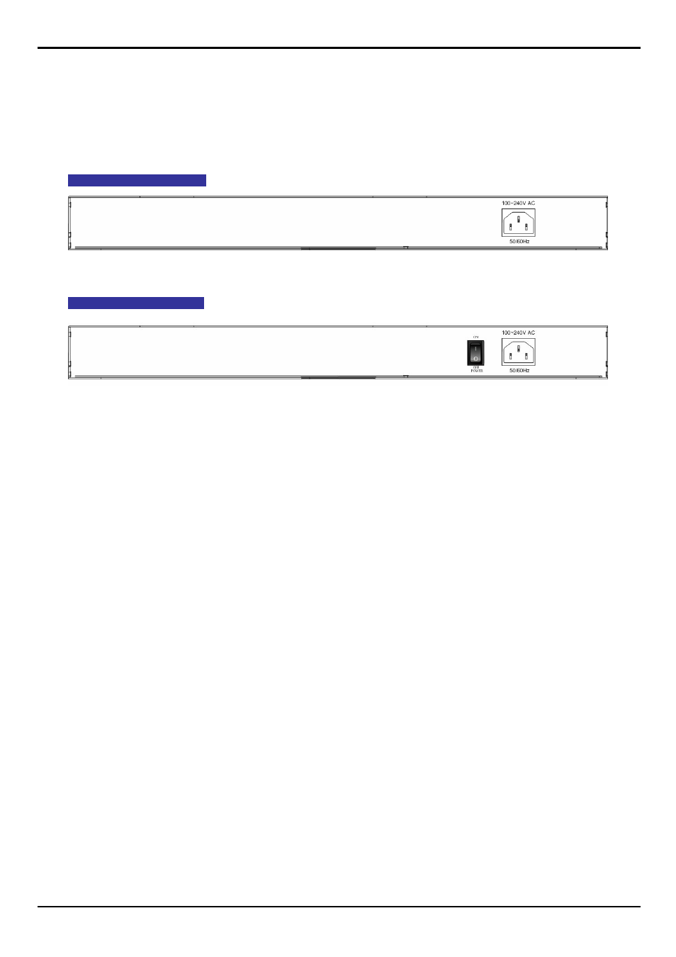 4 switch rear panel | PLANET FGSW-2620VM User Manual | Page 13 / 96