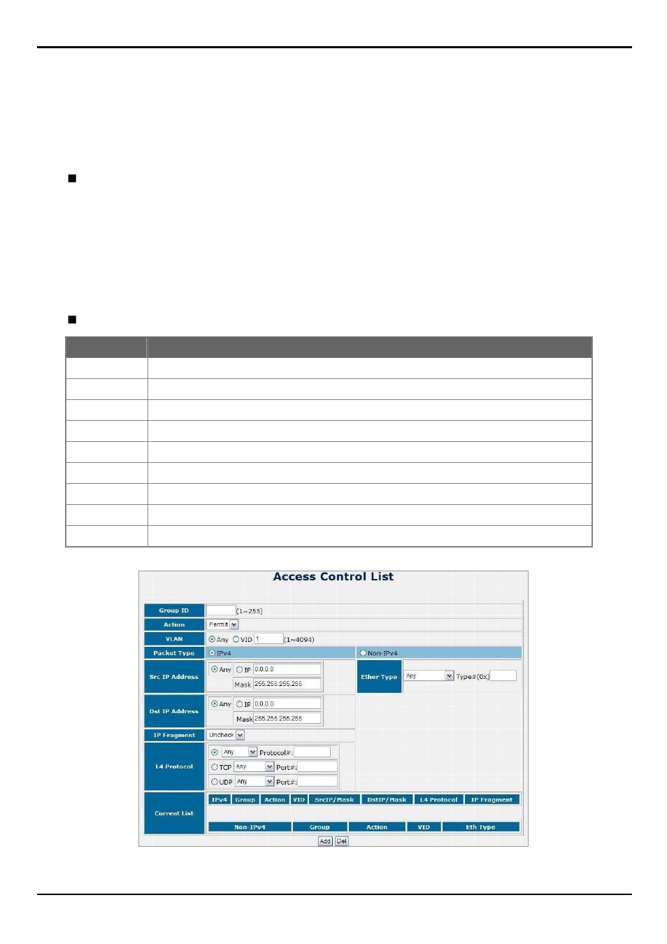 Appendix b : access control list application guide, What is access control list, Acl concepts | PLANET FGSW-2620VM User Manual | Page 83 / 96