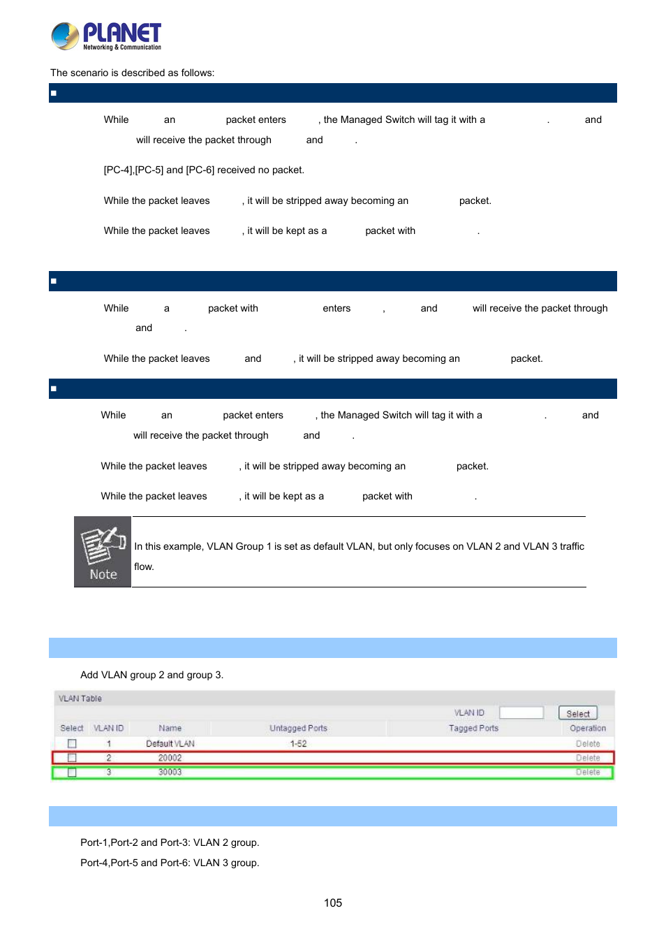 PLANET FGSW-2840 User Manual | Page 105 / 263