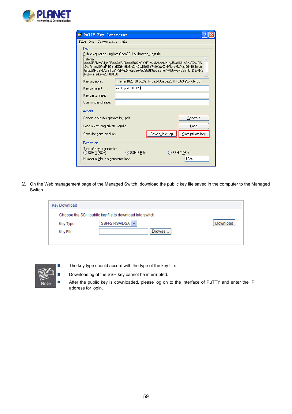 PLANET FGSW-2840 User Manual | Page 59 / 263