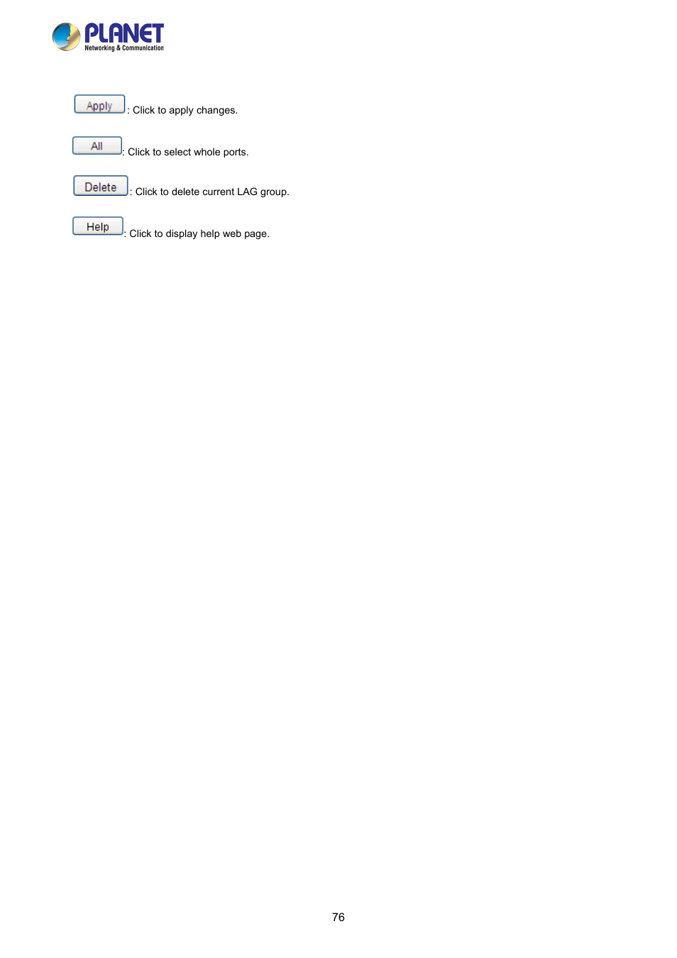 PLANET FGSW-2840 User Manual | Page 76 / 263
