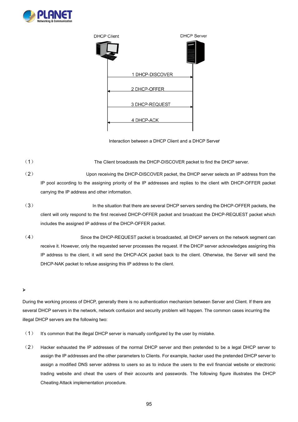 PLANET FGSW-2840 User Manual | Page 95 / 263