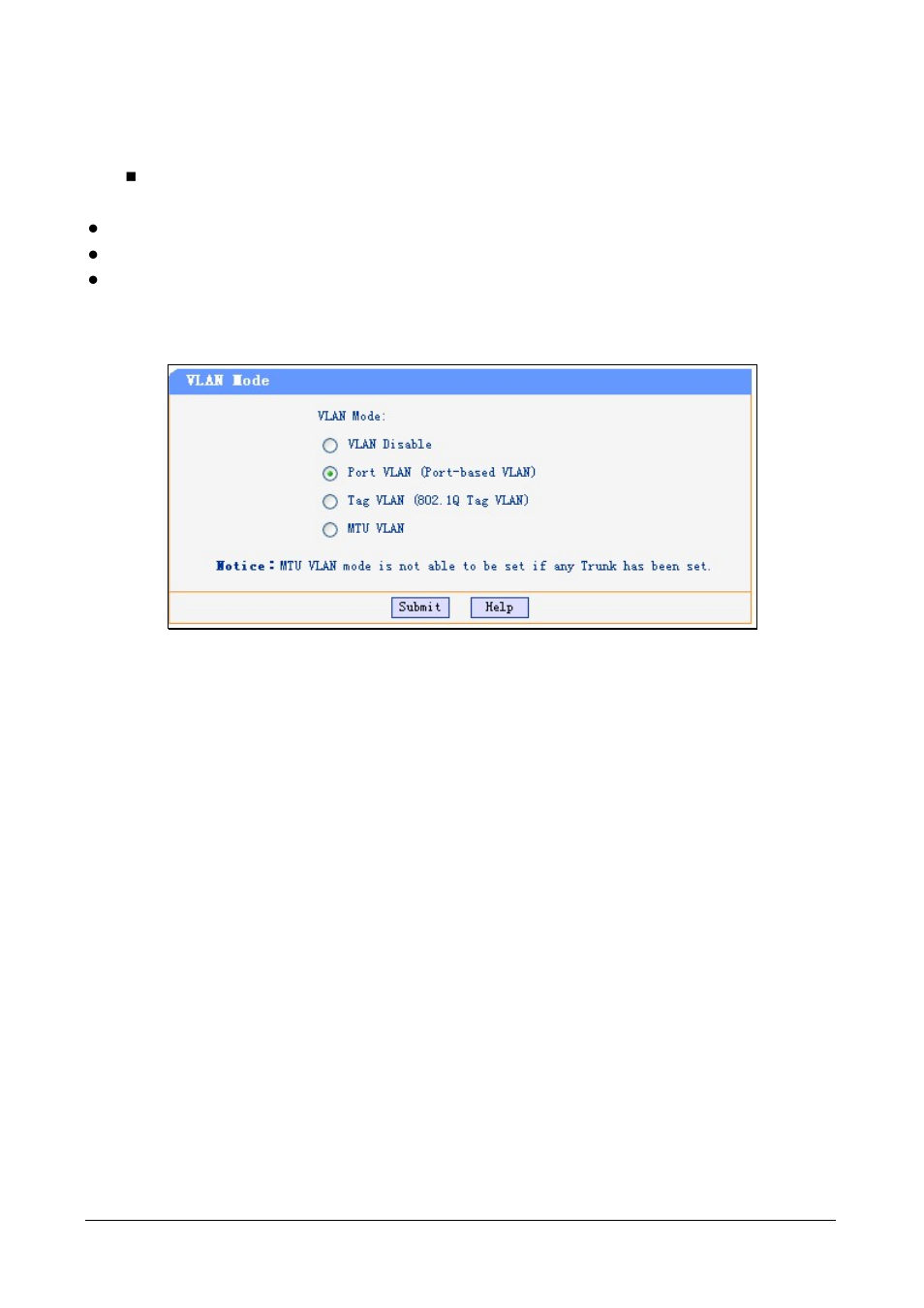 7 vlan setting, Vlan, Etting | PLANET FGSW-4840S User Manual | Page 25 / 38