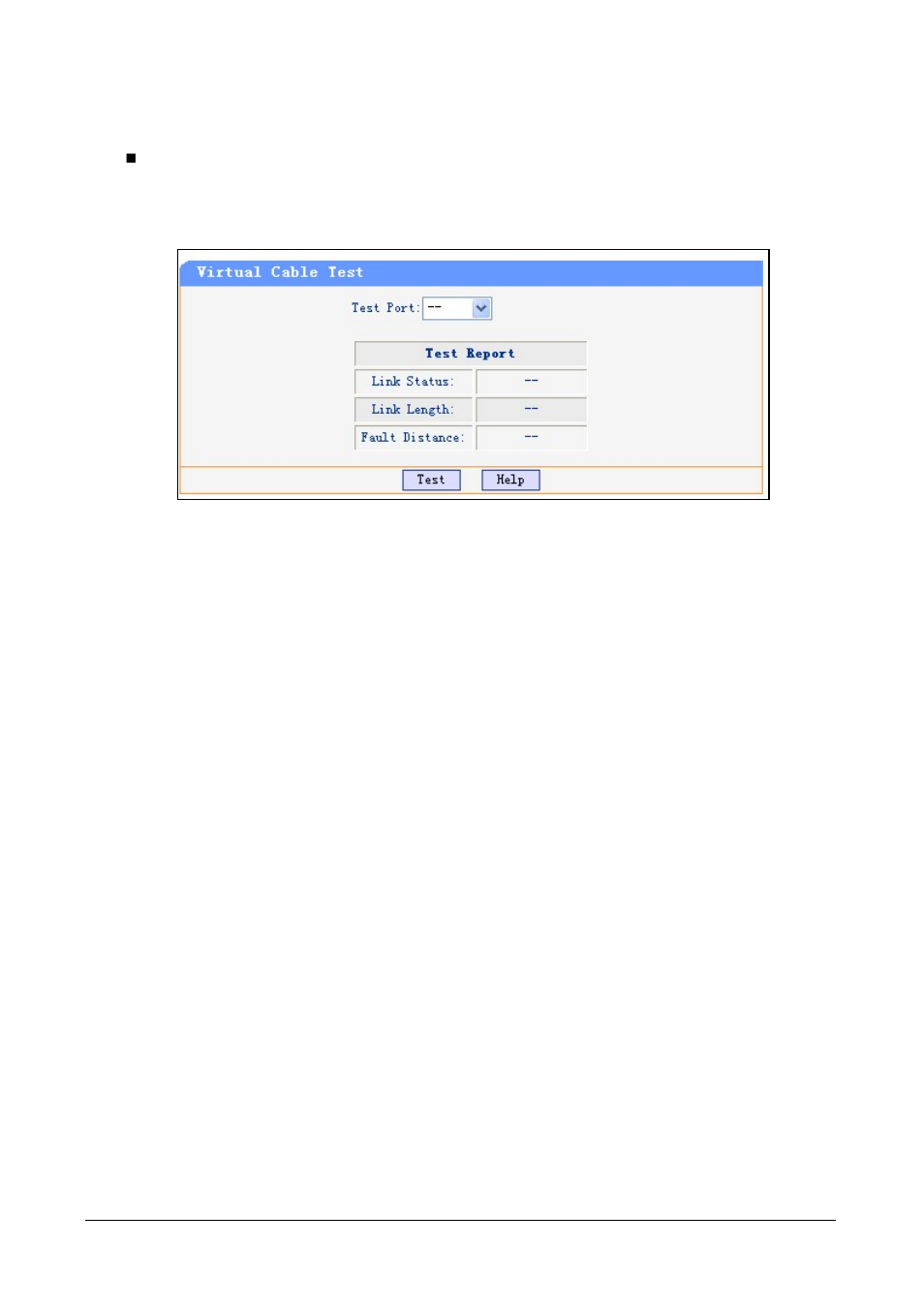 11 virtual cable test, Irtual, Able | PLANET FGSW-4840S User Manual | Page 34 / 38