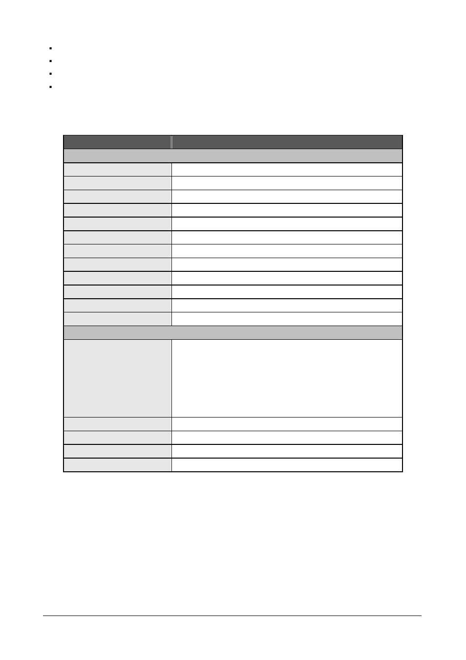 4 product specifications, Roduct, Pecifications | PLANET FGSW-4840S User Manual | Page 6 / 38