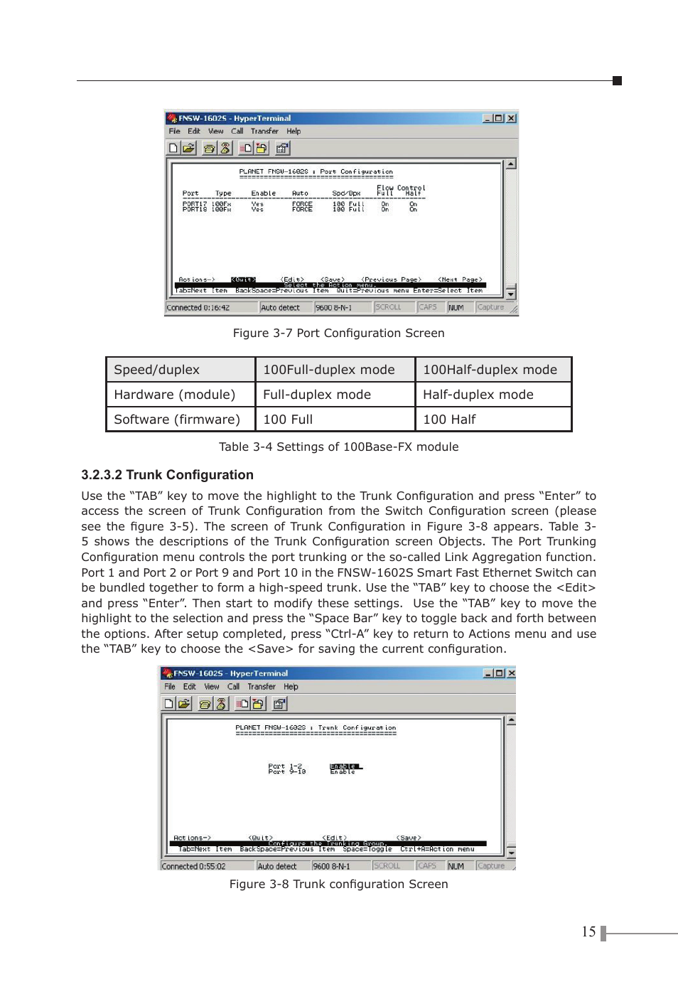 PLANET FNSW-1602S User Manual | Page 17 / 43