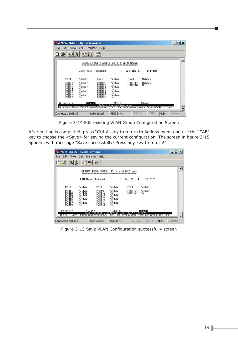 PLANET FNSW-1602S User Manual | Page 21 / 43