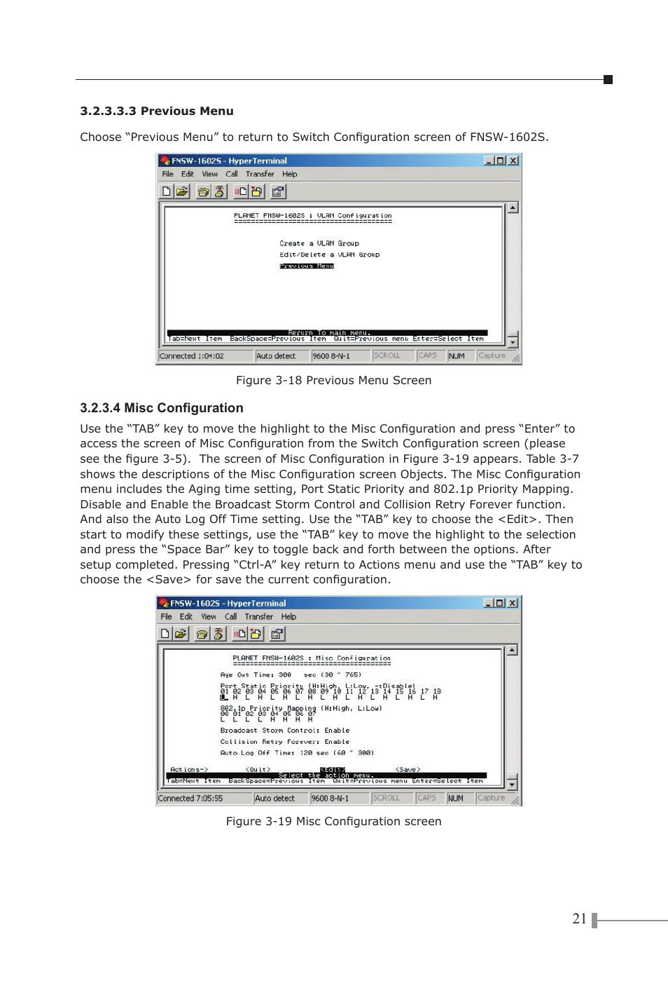 PLANET FNSW-1602S User Manual | Page 23 / 43