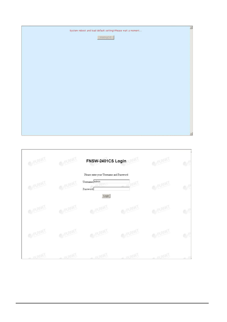 PLANET FNSW-2401CS User Manual | Page 26 / 38