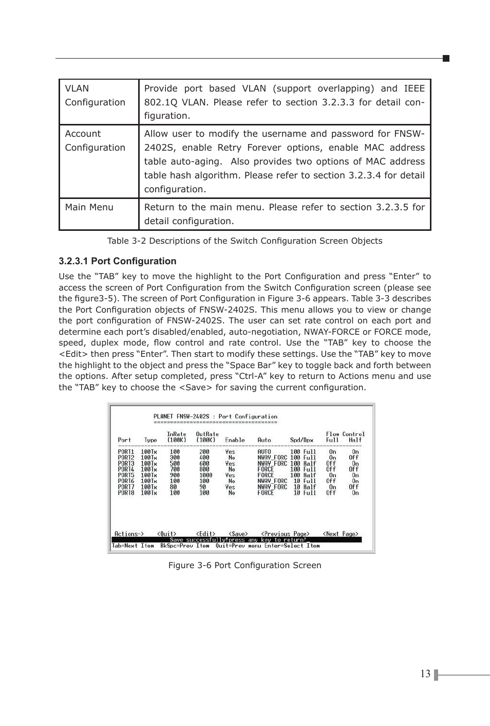 PLANET FNSW-2402S User Manual | Page 15 / 39