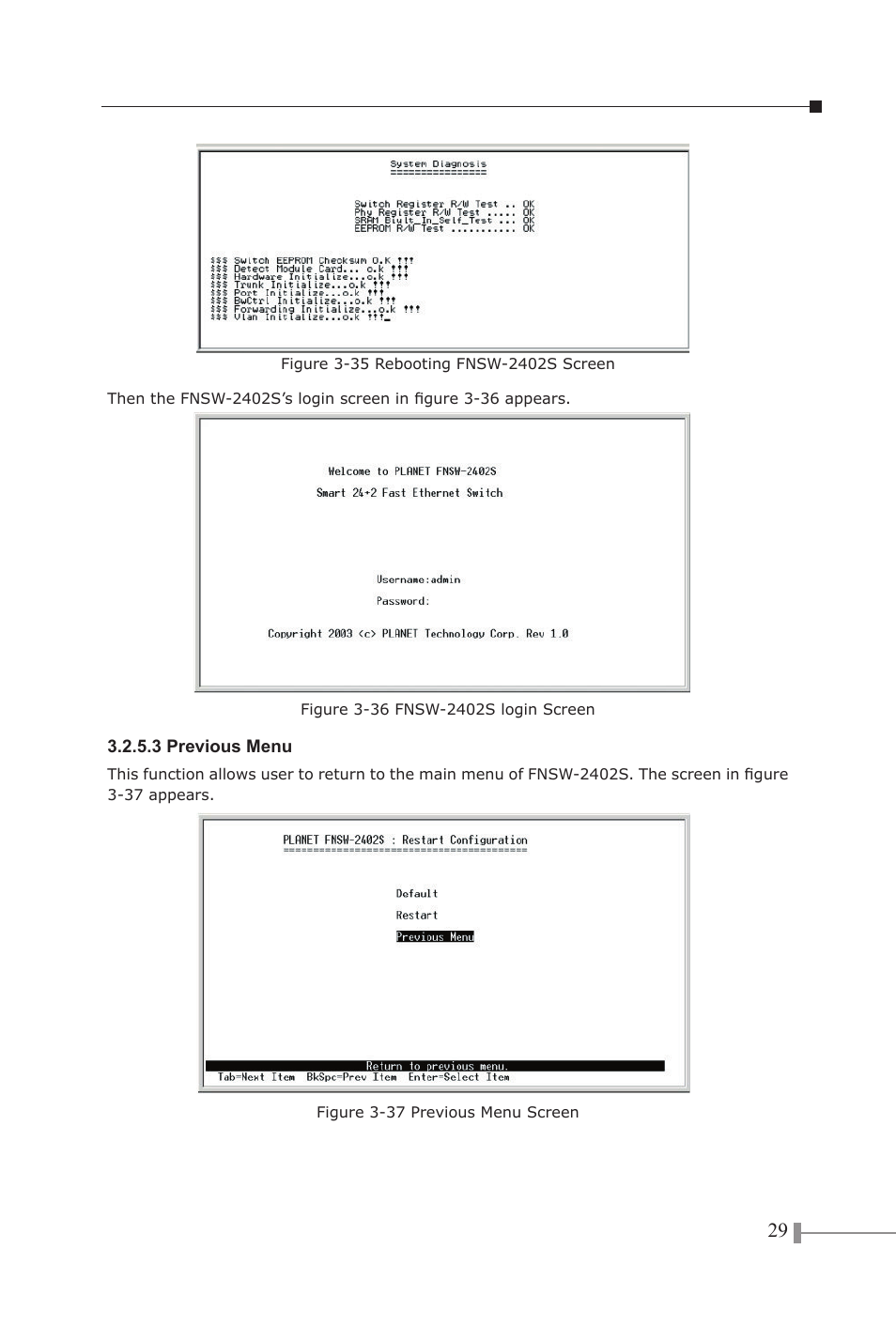 PLANET FNSW-2402S User Manual | Page 31 / 39