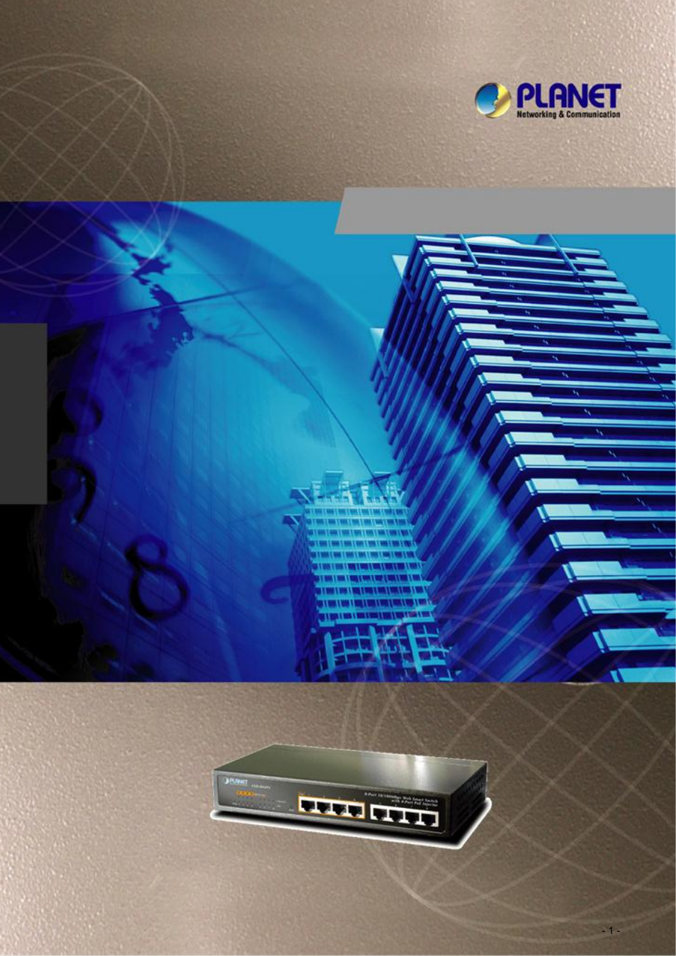 PLANET FSD-804P User Manual | 21 pages