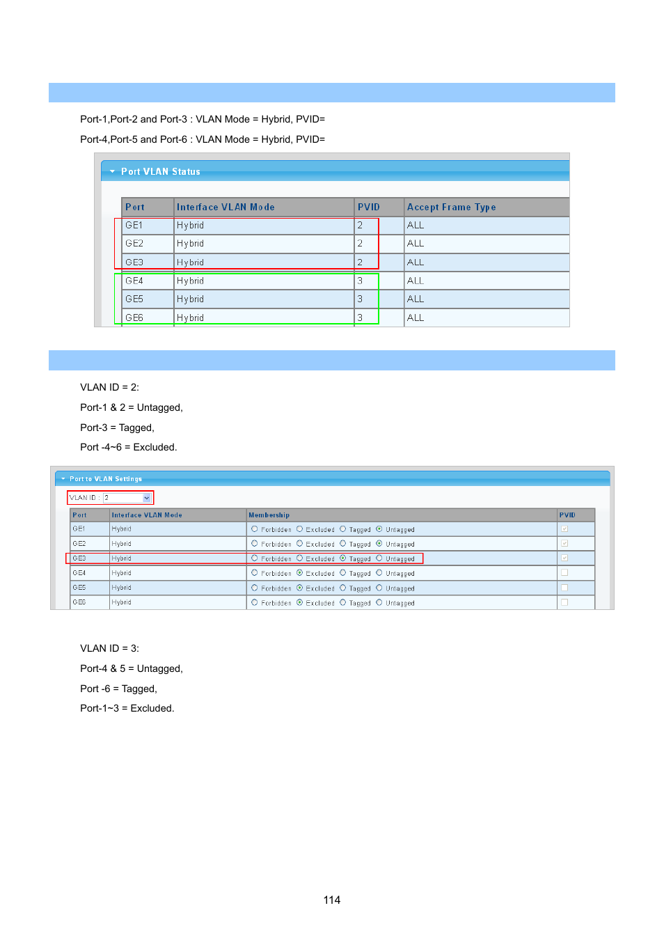 PLANET GS-4210-24P2S User Manual | Page 114 / 346