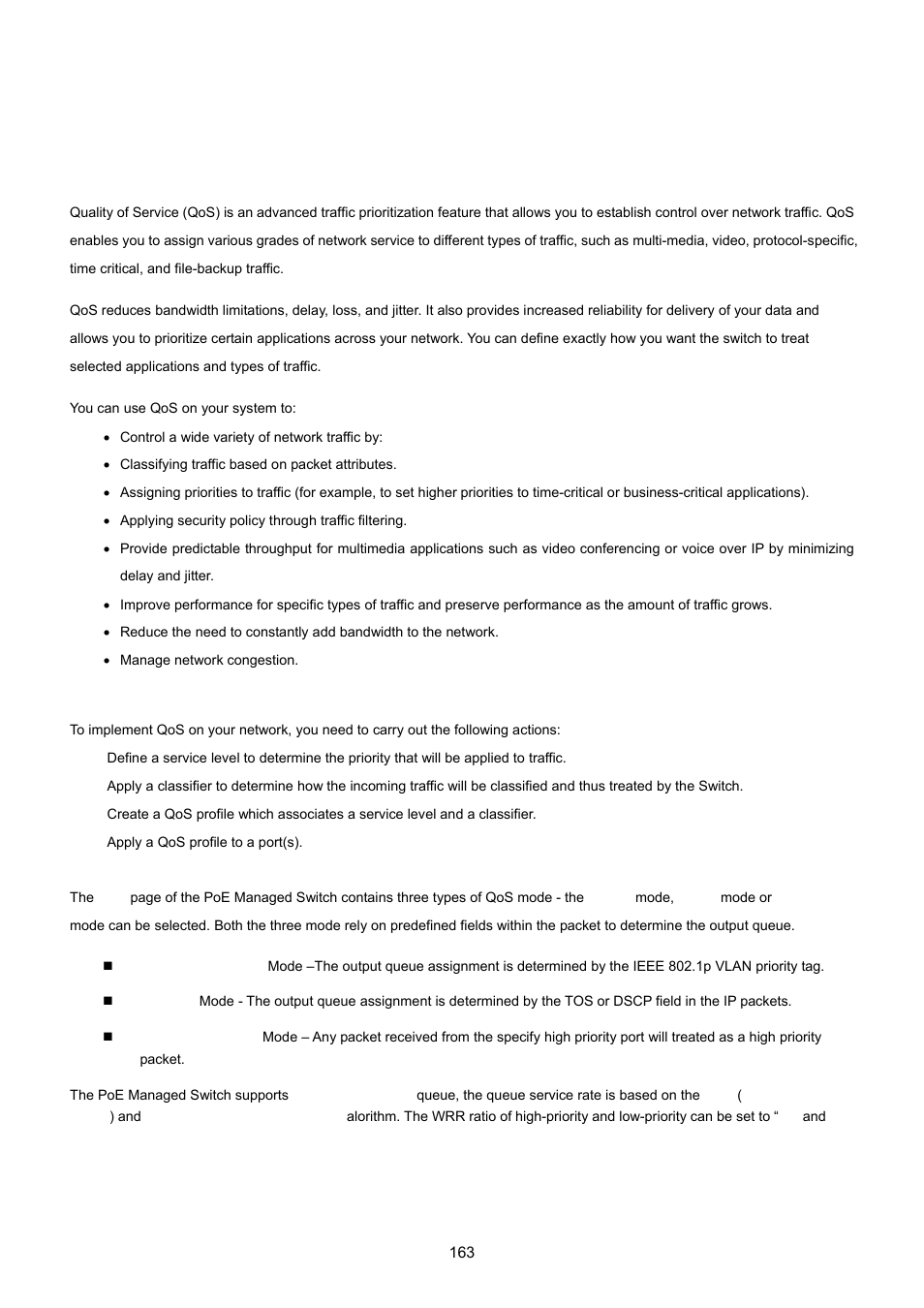 8 quality of service, 1 understand qos | PLANET GS-4210-24P2S User Manual | Page 163 / 346