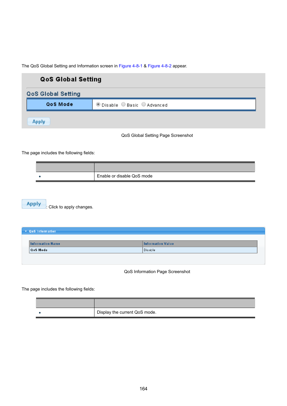 2 general, 1 qos properties | PLANET GS-4210-24P2S User Manual | Page 164 / 346