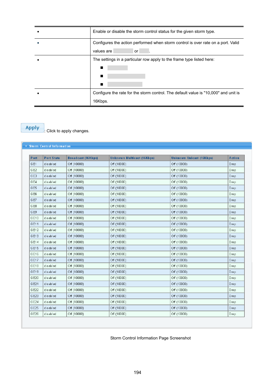 PLANET GS-4210-24P2S User Manual | Page 194 / 346