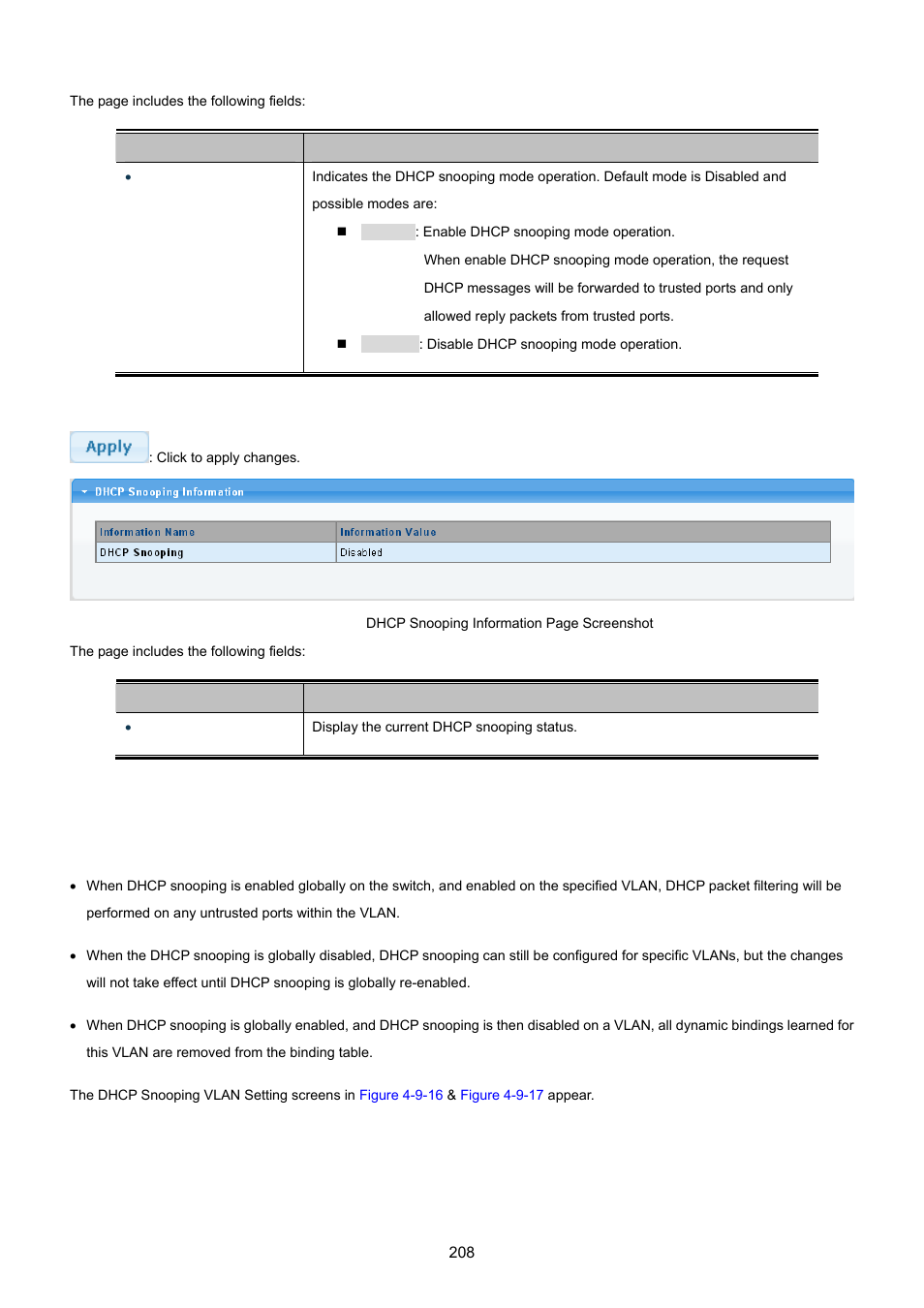 3 vlan setting | PLANET GS-4210-24P2S User Manual | Page 208 / 346