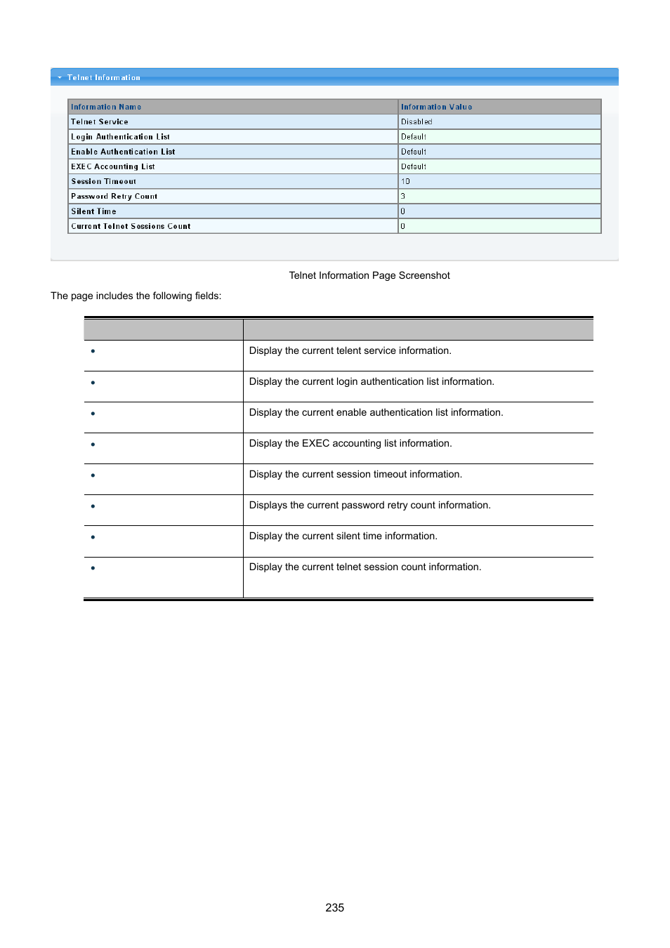 PLANET GS-4210-24P2S User Manual | Page 235 / 346