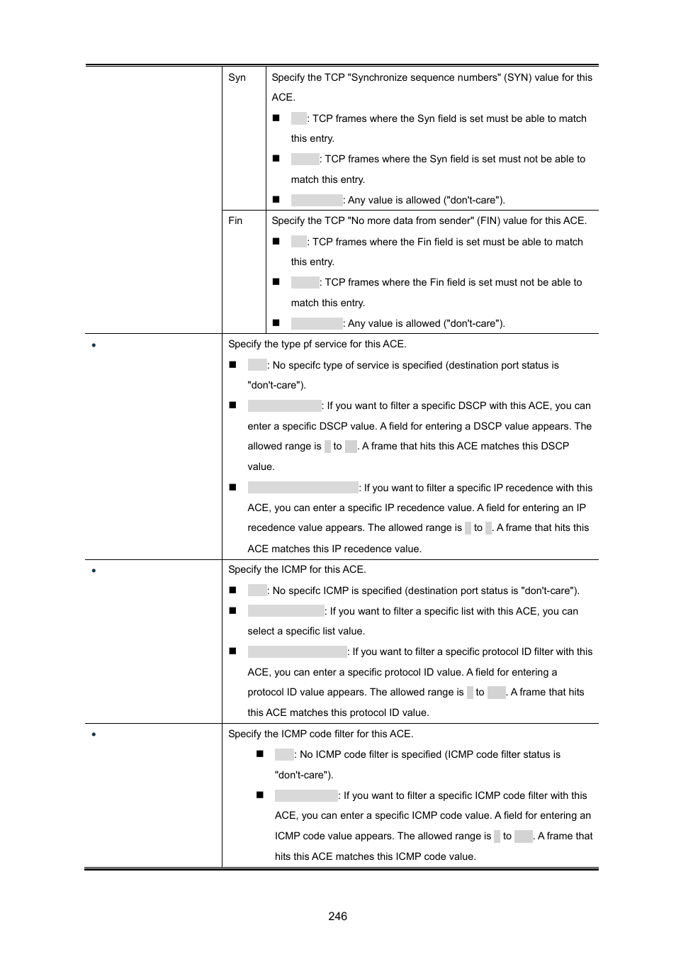 PLANET GS-4210-24P2S User Manual | Page 246 / 346