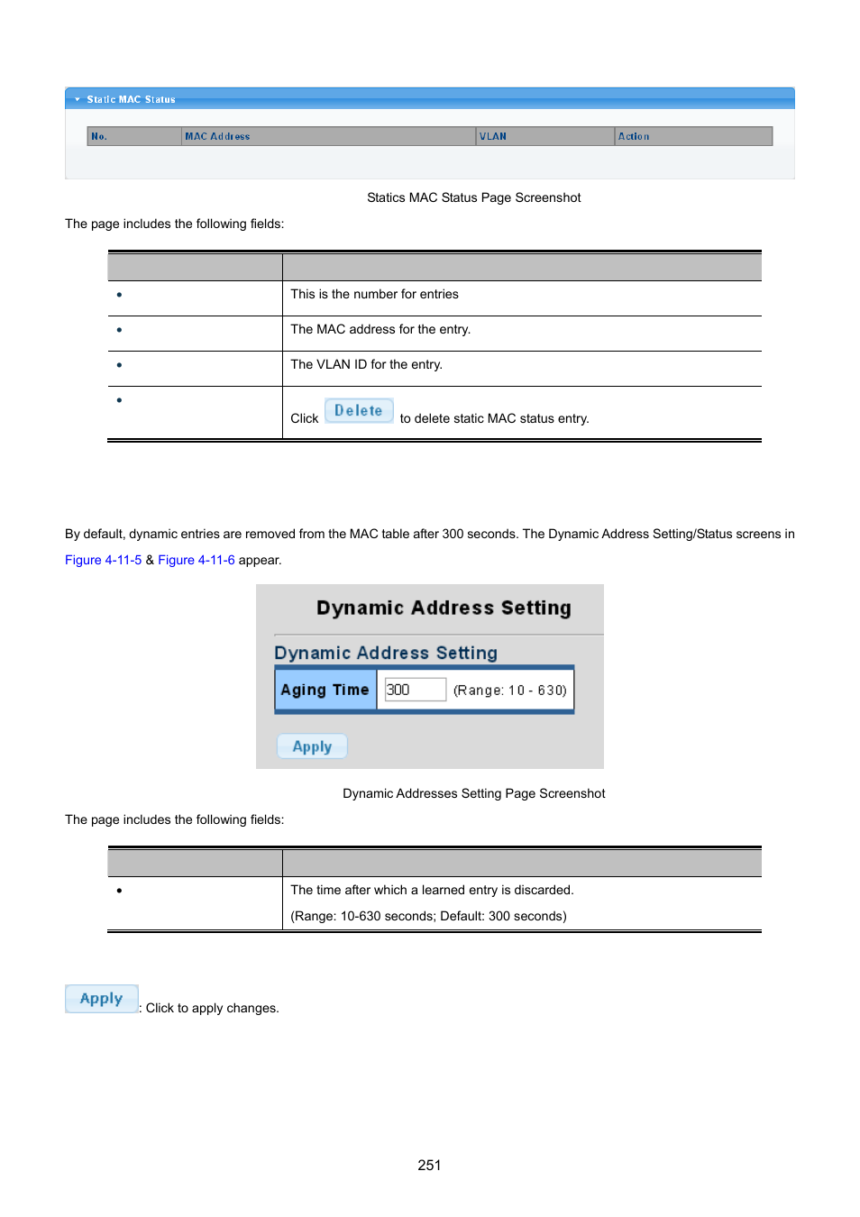 3 dynamic address setting | PLANET GS-4210-24P2S User Manual | Page 251 / 346